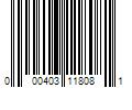 Barcode Image for UPC code 000403118081