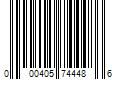 Barcode Image for UPC code 000405744486