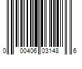 Barcode Image for UPC code 000406031486