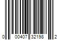 Barcode Image for UPC code 000407321982