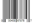 Barcode Image for UPC code 000408678757