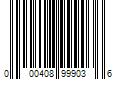 Barcode Image for UPC code 000408999036