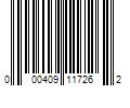 Barcode Image for UPC code 000409117262