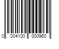 Barcode Image for UPC code 00041000009648