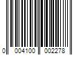 Barcode Image for UPC code 00041000022739