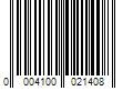 Barcode Image for UPC code 00041000214042