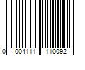 Barcode Image for UPC code 0004111110092