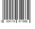 Barcode Image for UPC code 00041196116632