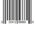 Barcode Image for UPC code 000412566699