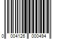 Barcode Image for UPC code 00041260004933