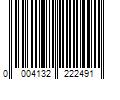 Barcode Image for UPC code 00041322224972