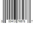 Barcode Image for UPC code 000413765787