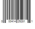 Barcode Image for UPC code 000414252811