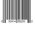 Barcode Image for UPC code 000414582000