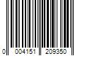 Barcode Image for UPC code 00041512093524