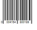 Barcode Image for UPC code 00041548001852