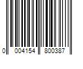 Barcode Image for UPC code 00041548003856