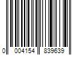 Barcode Image for UPC code 00041548396361