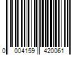 Barcode Image for UPC code 00041594200612