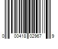 Barcode Image for UPC code 000418029679