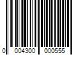 Barcode Image for UPC code 00043000005507