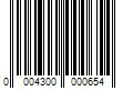 Barcode Image for UPC code 00043000006566