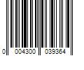 Barcode Image for UPC code 00043000393697