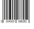 Barcode Image for UPC code 00043000862506