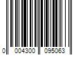 Barcode Image for UPC code 00043000950654