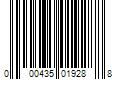 Barcode Image for UPC code 000435019288