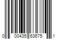 Barcode Image for UPC code 000435636751