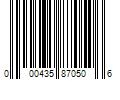 Barcode Image for UPC code 000435870506