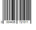 Barcode Image for UPC code 00044357210187