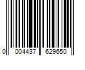 Barcode Image for UPC code 00044376296513