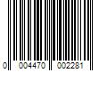 Barcode Image for UPC code 00044700022887