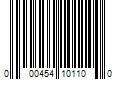 Barcode Image for UPC code 000454101100