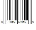 Barcode Image for UPC code 000459663153