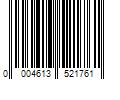 Barcode Image for UPC code 00046135217630