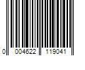 Barcode Image for UPC code 00046221190403