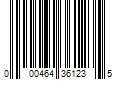 Barcode Image for UPC code 000464361235