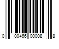 Barcode Image for UPC code 000466000088