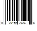 Barcode Image for UPC code 000469000078