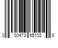 Barcode Image for UPC code 000473651020