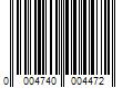 Barcode Image for UPC code 00047400044746