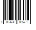 Barcode Image for UPC code 00047400657762