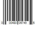 Barcode Image for UPC code 000480057495