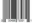 Barcode Image for UPC code 000486730811