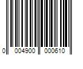 Barcode Image for UPC code 00049000006131