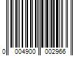 Barcode Image for UPC code 00049000029635