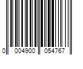 Barcode Image for UPC code 00049000547634